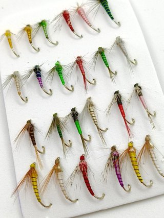 24 Moscas Leonesas Saltonas Pesca