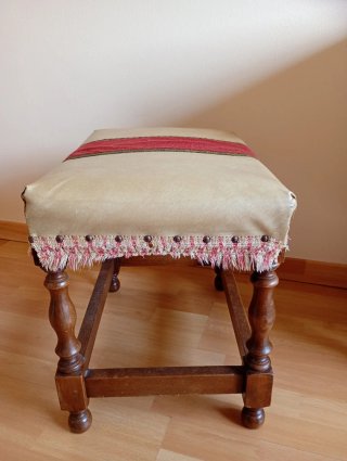 Butaca banco silla antigua madera