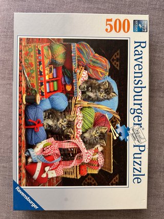 Puzzle Ravensburger 500 Piezas Gatitos