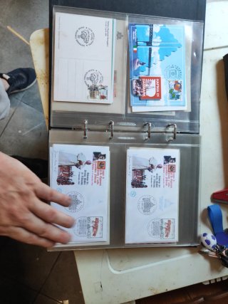 Cartoline francobolli