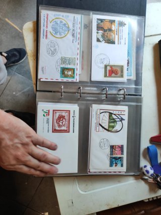Cartoline francobolli