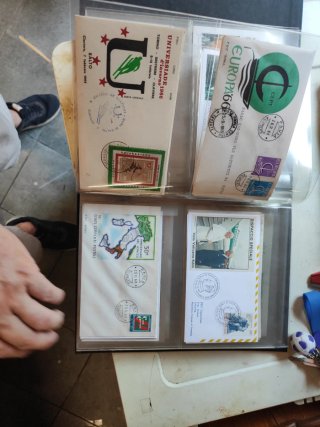 Cartoline francobolli