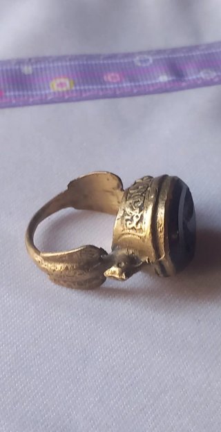 Anello sigillo afghano antico