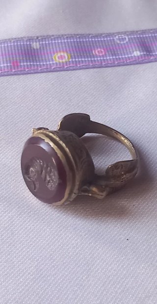 Anello sigillo afghano antico