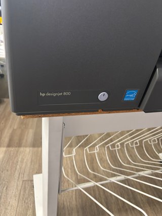 Patas para plotter HP