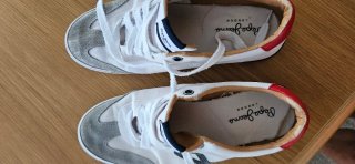 Zapatillas Pepe Jeans Blancas y Grises