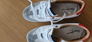 Zapatillas Pepe Jeans Blancas y Grises
