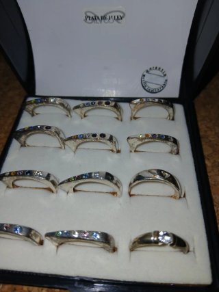 Lote de anillos plata