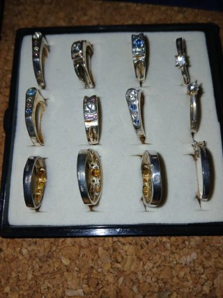 Lote de anillos plata