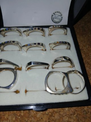 Lote de anillos plata