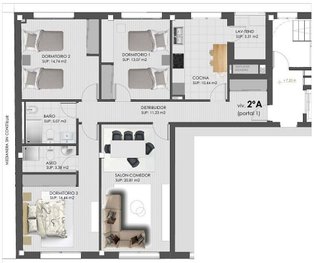 Piso en venta en Vilagarcía en Vilagarcía de Arousa