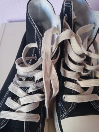 Lote 2 zapatillas estilo Converse plataforma