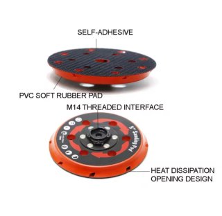 Placa Lijadora Velcro 125mm (5) Pulidora