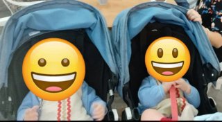 Carrito Bugaboo Donkey Duo 5 2019 Azul Denim negro