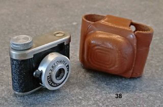 Fotocamera RJ OMPEX subminiatura anni '50
