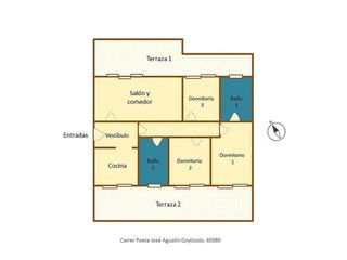 Ático en venta en Casas Verdes en Paterna