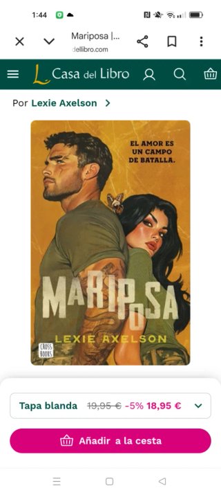 Mariposa (Military Dark Romance)