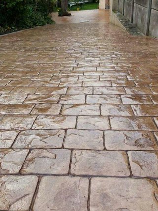 Hormigón impreso para exteriores