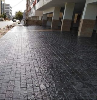 Hormigón impreso para exteriores