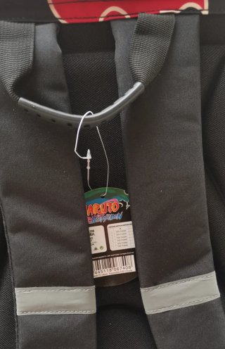 Mochila Naruto Expandible Clouds Akatsuki