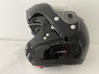Casco integral Modular Nolan N-COM talla XL Negro