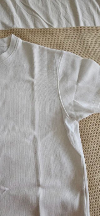 Camiseta Zara Hombre Blanca Talla M