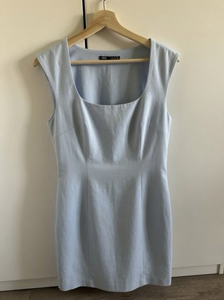 Vestido Zara azul