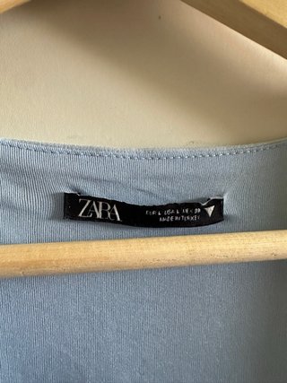 Vestido Zara azul