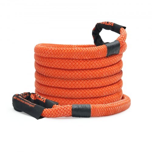 Corda de reboque de recuperação cinética de 7/8" (2,2 cm) x 20'/6,1 m 30.580 lbs/13.876,4 kg, Correia de Reboque para Off Road, Correia de Reboque Extreme Duty com 30% de...