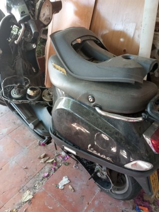 Despiece Vespa LX Negra