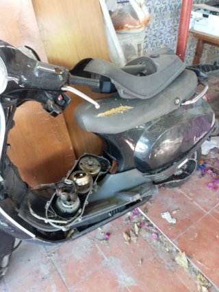 Despiece Vespa LX Negra
