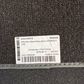 Alfombrillas Seat Ateca