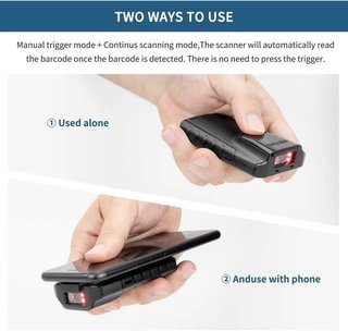 Scanner Codice a Barre Bluetooth 2.4G