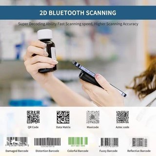 Scanner Codice a Barre Bluetooth 2.4G