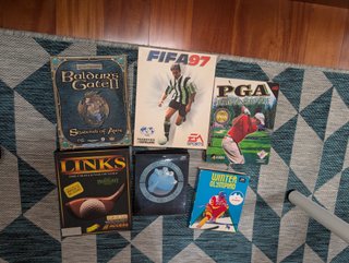 Lote 4 Juegos PC Big Box (Cajas)