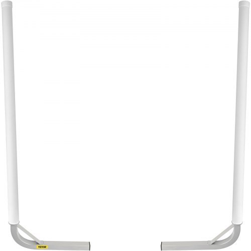 Guia de Reboque para Barcos, 60", 2PCS Postes de Reboque de Aço com Capas de Tubo de PVC Brancas, Acessórios de Montagem Inclusos, para Reboque de Barco de Esqui, Barco de Pesca...