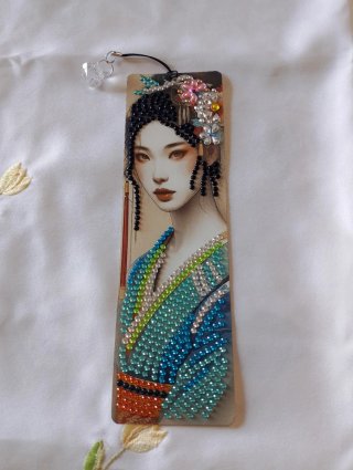 Segnalibro Geisha Diamond Painting