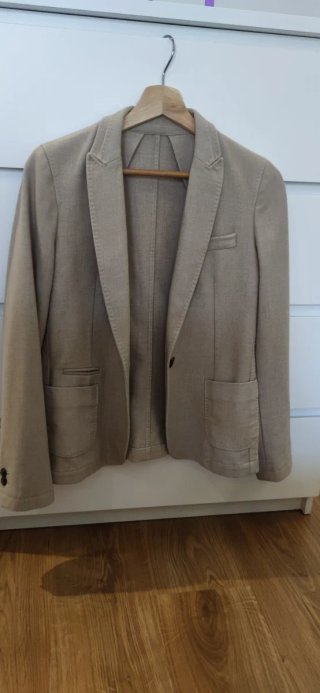 Blazers seminueva mujer Massimo Dutti Lana Beige T