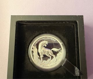Moneda Plata 2 Oz 2022 Australian Brumby Proof