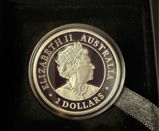 Moneda Plata 2 Oz 2022 Australian Brumby Proof