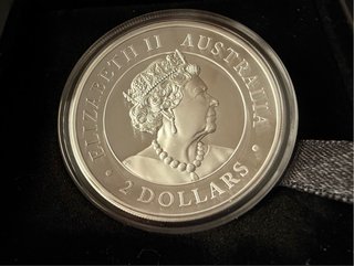 Moneda Plata 2 Oz 2022 Australian Brumby Proof