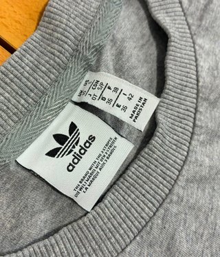 Camiseta Adidas Originals 3-Stripes Gris