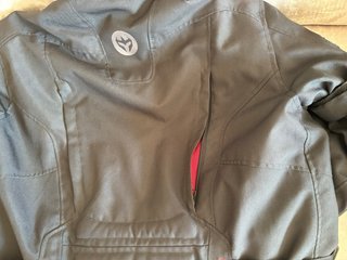 Chaqueta de moto ARMURE negra t-M