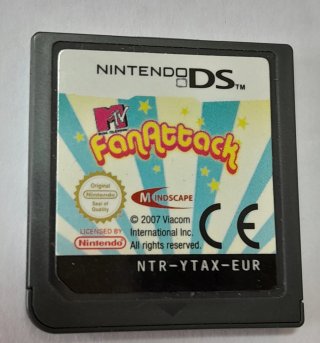 MTV Fan Attack Nintendo DS NDS