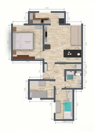 Piso en venta en Pubilla Cases en Hospitalet de Llobregat, L´