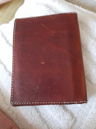 Cartera Nicholble Marrón Cuero