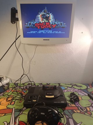 Consola Sega Mega Drive 1 + 2 juegos