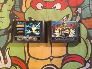 Consola Sega Mega Drive 1 + 2 juegos