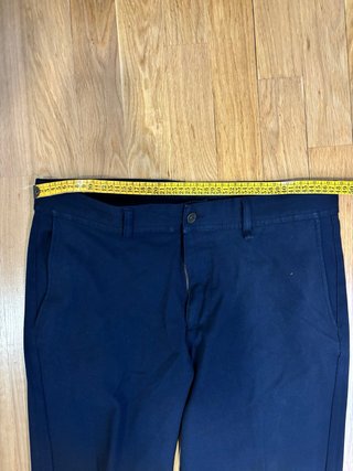 Pantalón de traje Zara azul marino