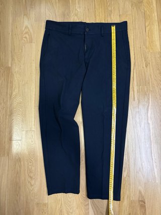 Pantalón de traje Zara azul marino